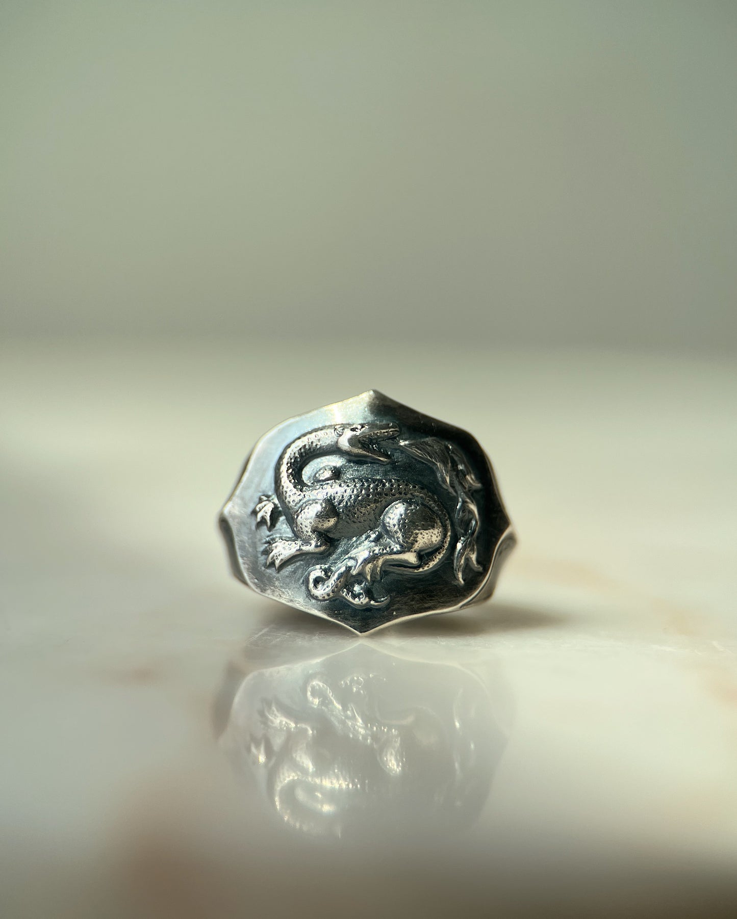 The Chambord Salamander // Signet Ring