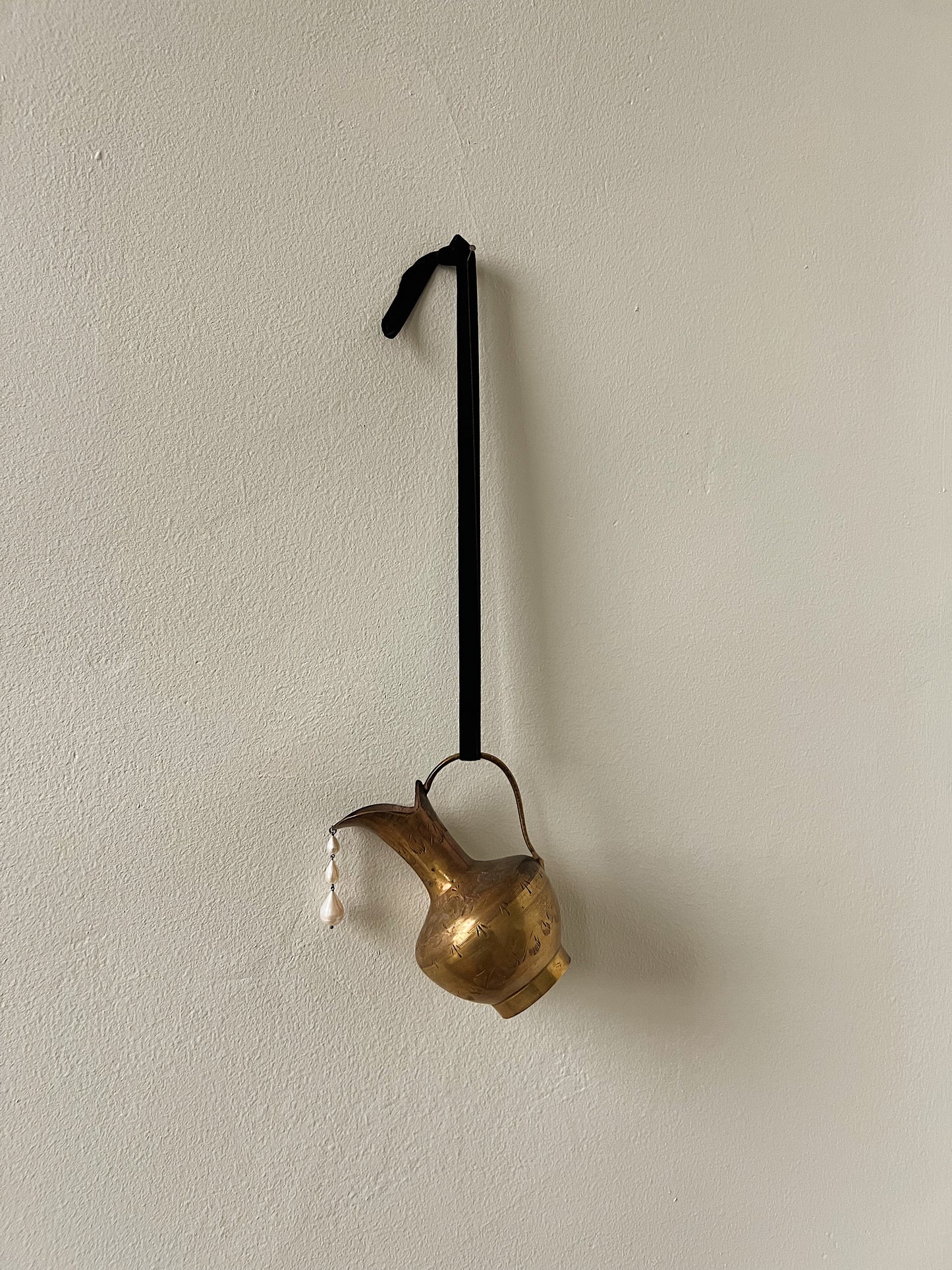 Empty Pitcher VI // Brass // House Ornament