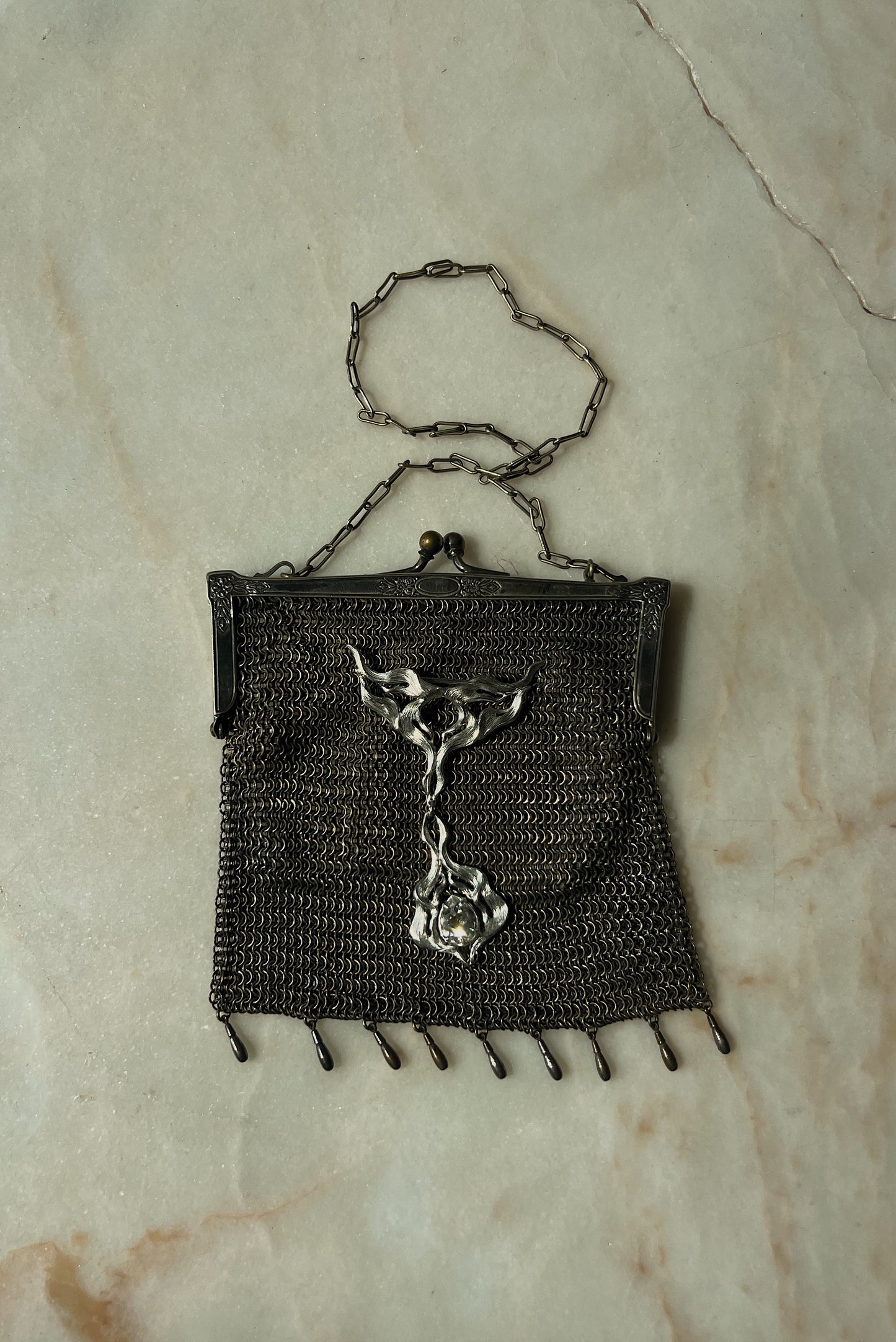 Joan Wept! Pt II // One of a Kind White Topaz // Brooch