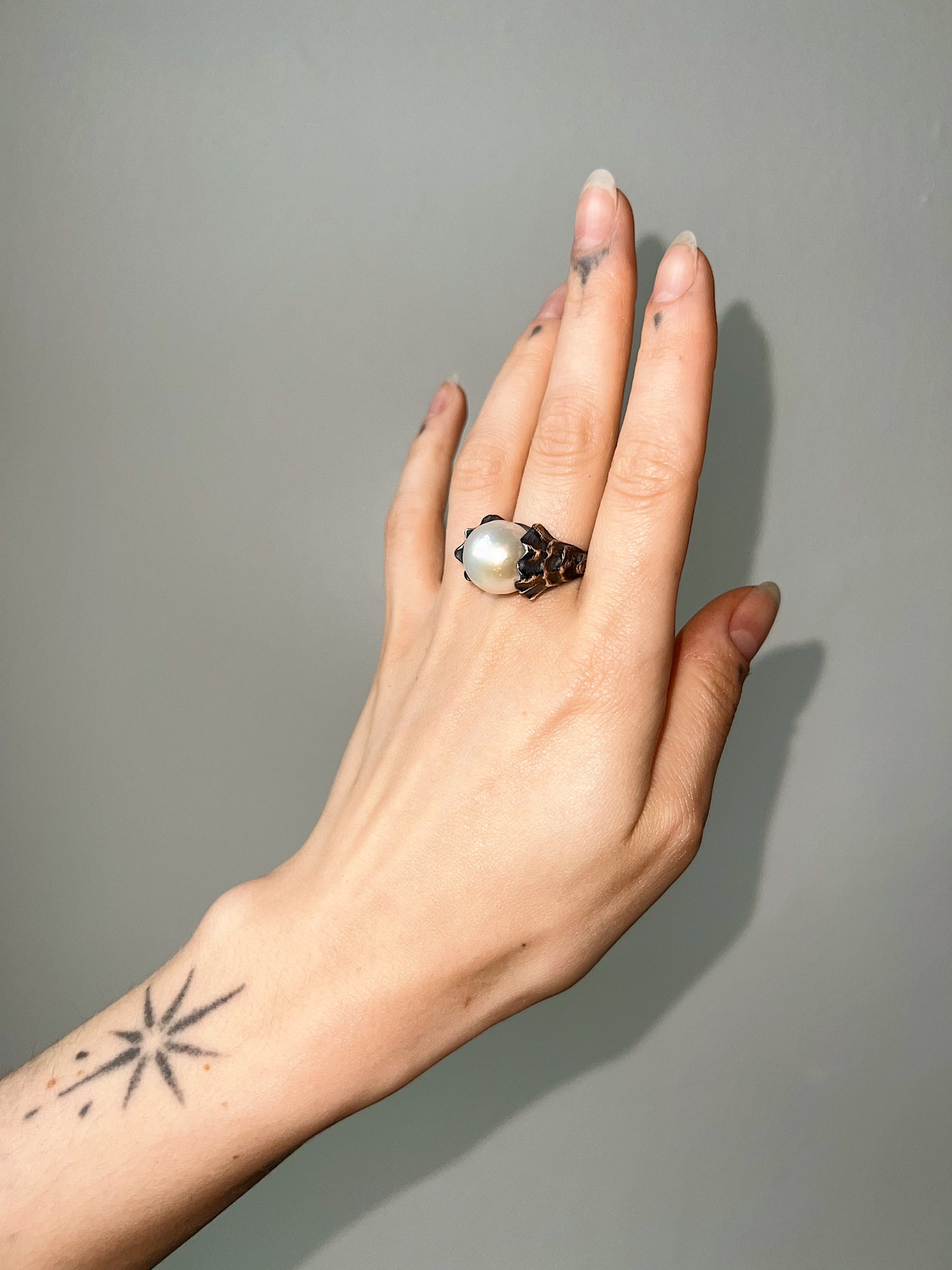 Divers XL // Limited Edition Baroque Pearl // Ring (RTS)