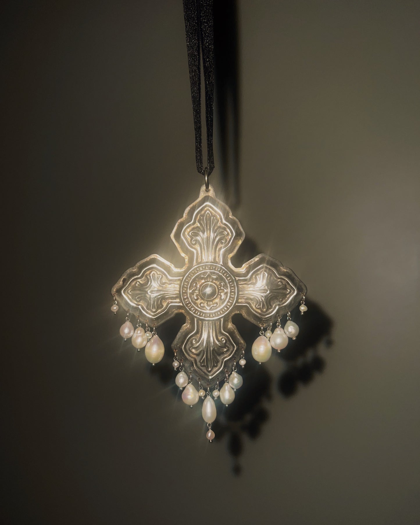 High Mass I // Silver Plate // House Ornament