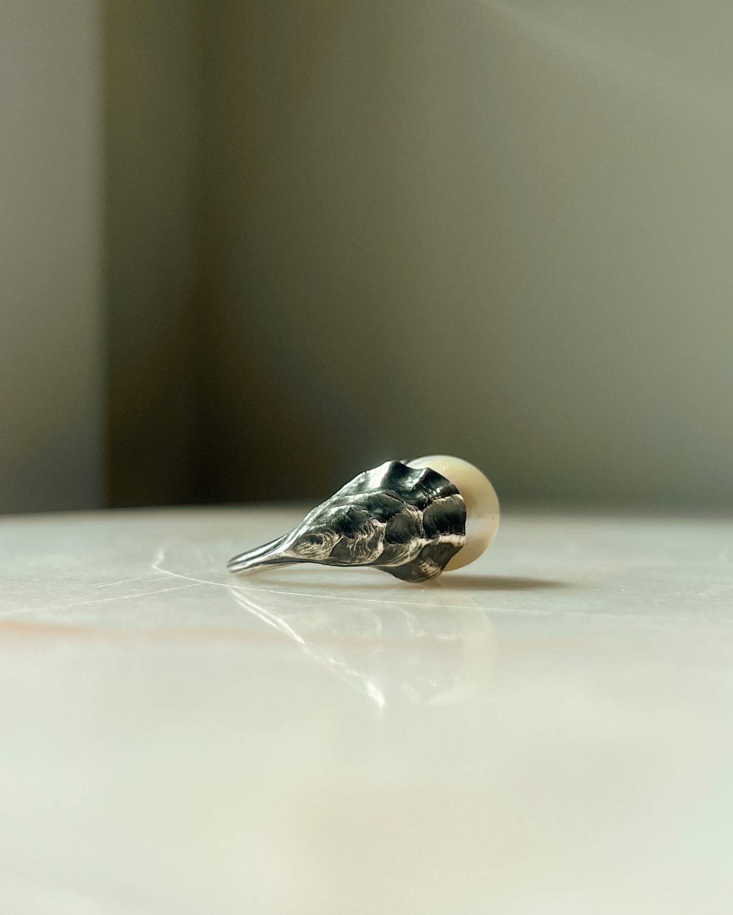 Divers XL // Limited Edition Baroque Pearl // Ring (RTS)