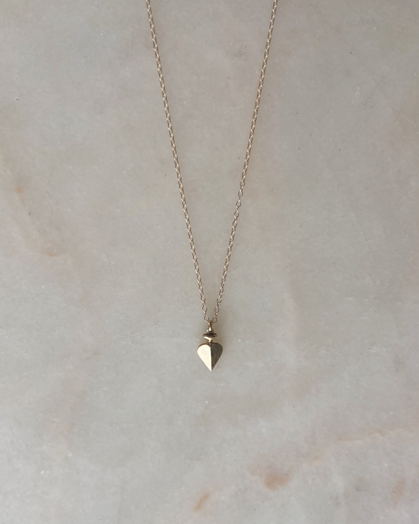 The Spade // 14k Gold // Necklace (RTS)
