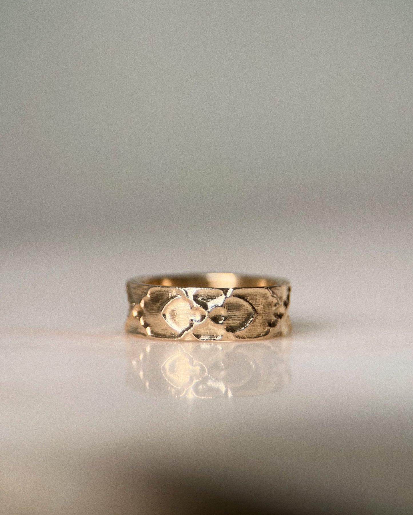 Echo // Band // 14k Gold // Ring