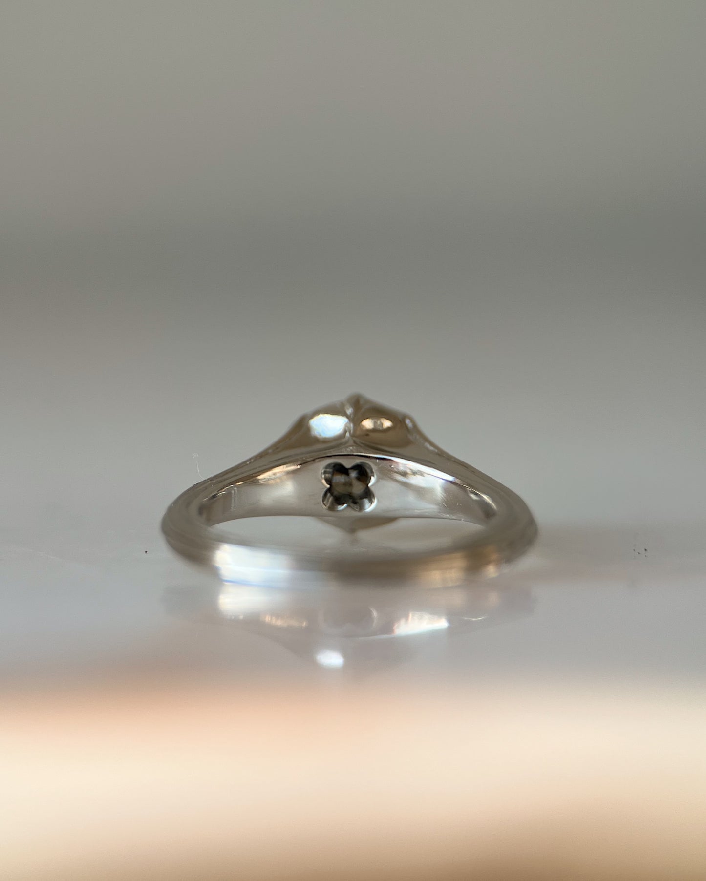 Rosette // One Of A Kind Ring // 14kw // 1.3ct Diamond