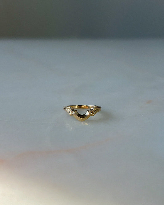 Alcove Shadow // 14k Gold // Ring