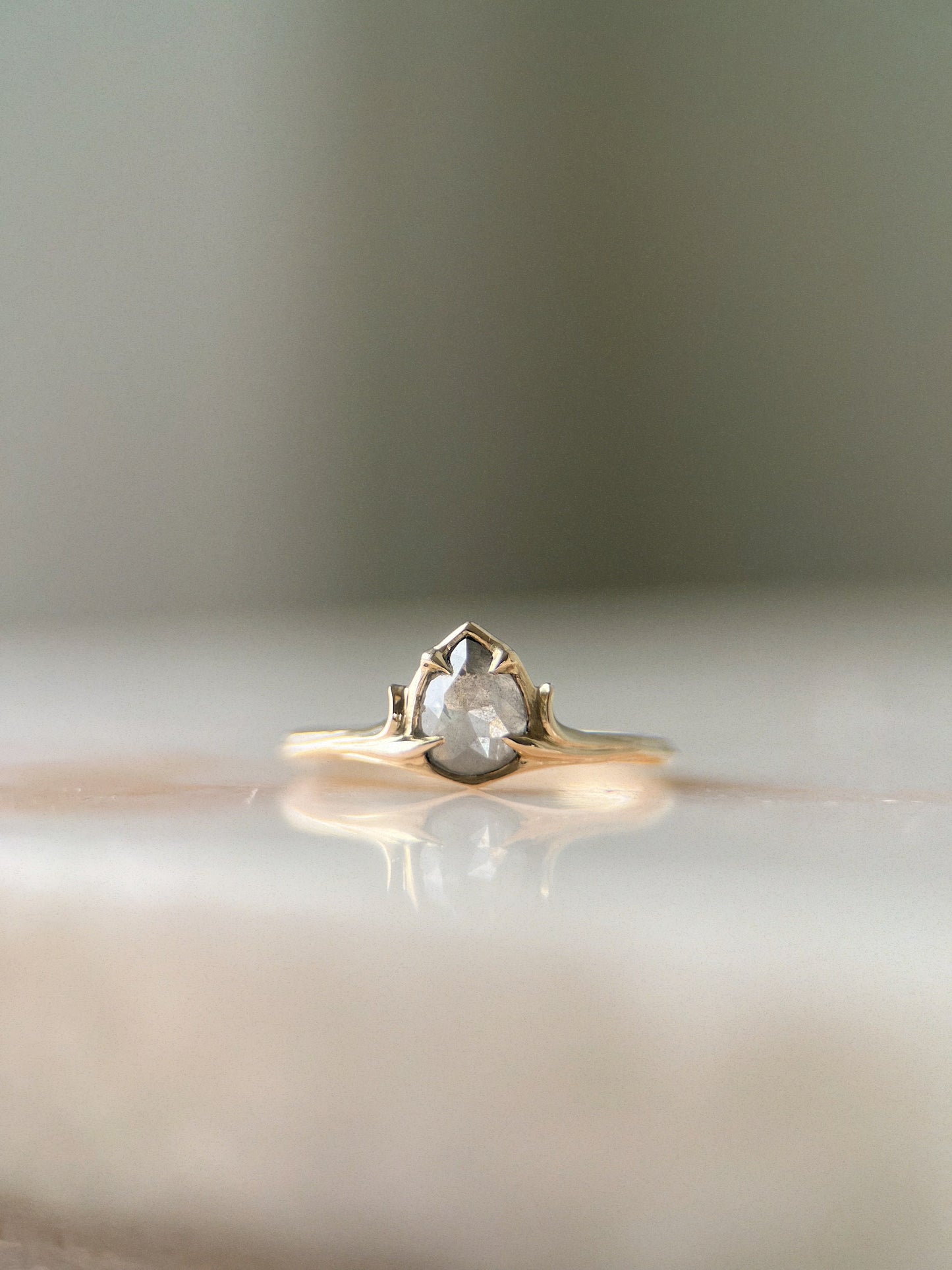 Baby Eden II // 14k Gold + 0.88ct Diamond // Ring