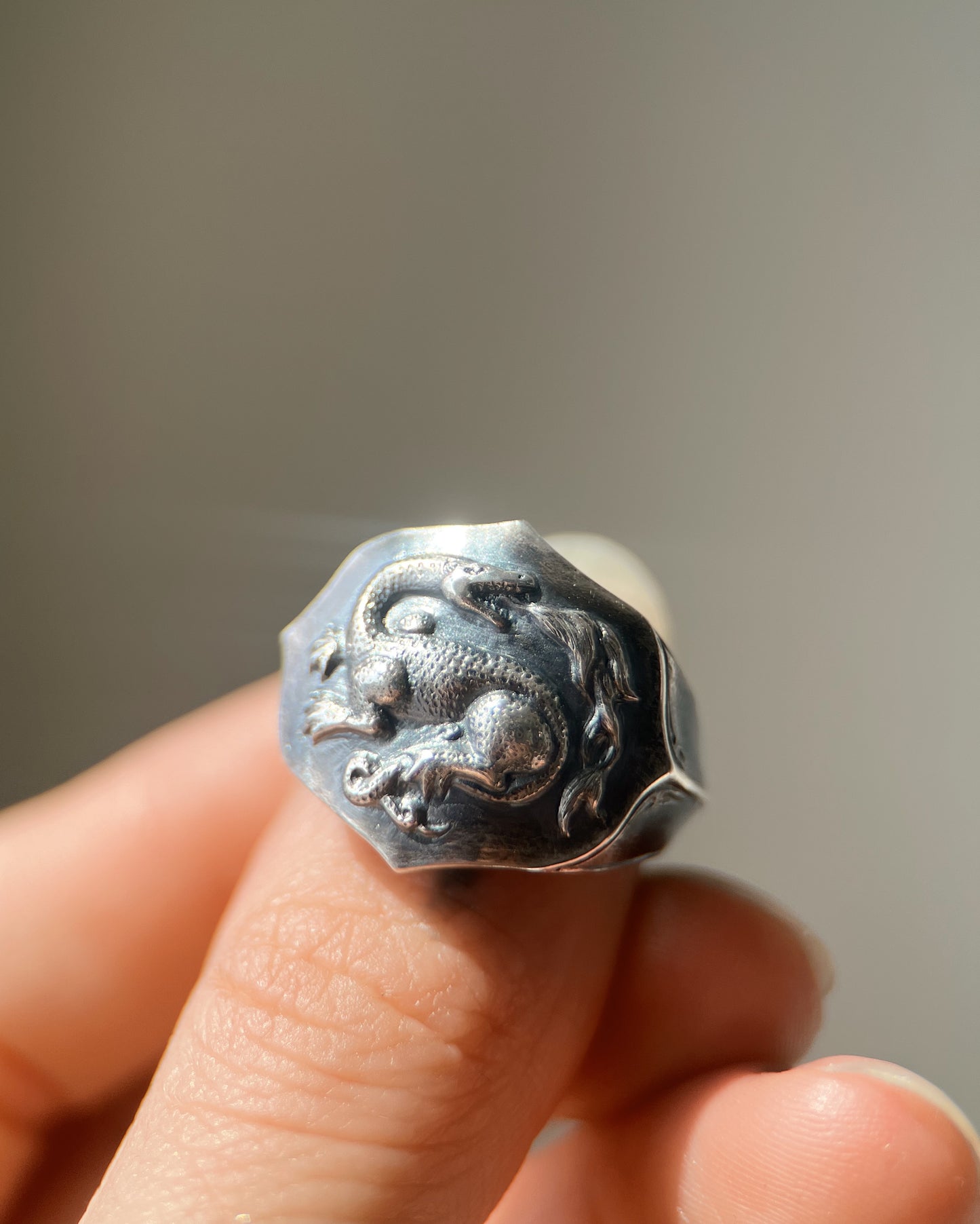 The Chambord Salamander // Signet Ring