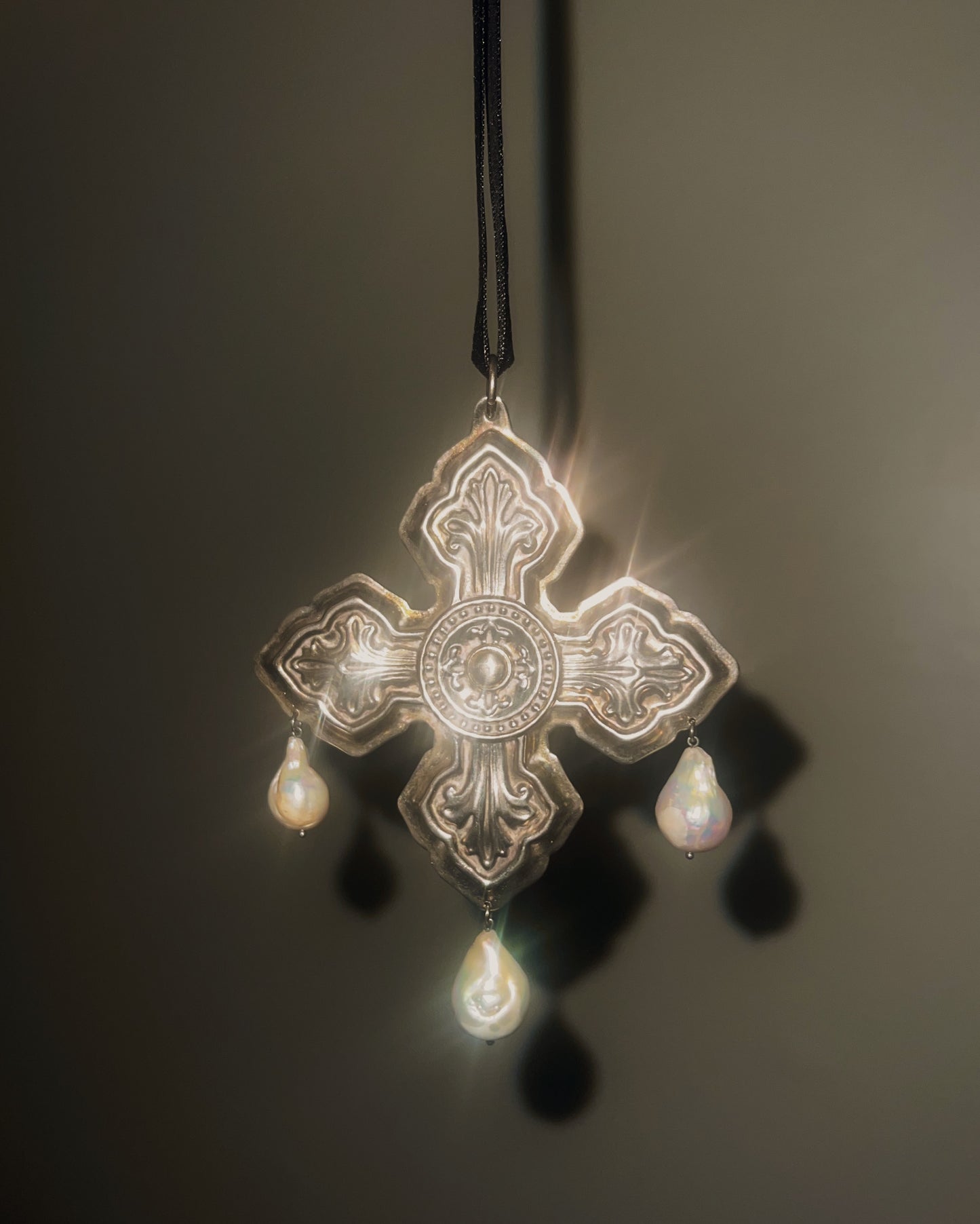 High Mass II // Silver Plate // House Ornament