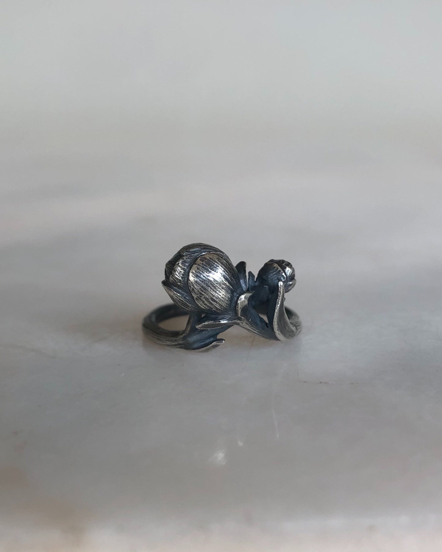 Of the Earth II // Peony Shadow Band // Ring