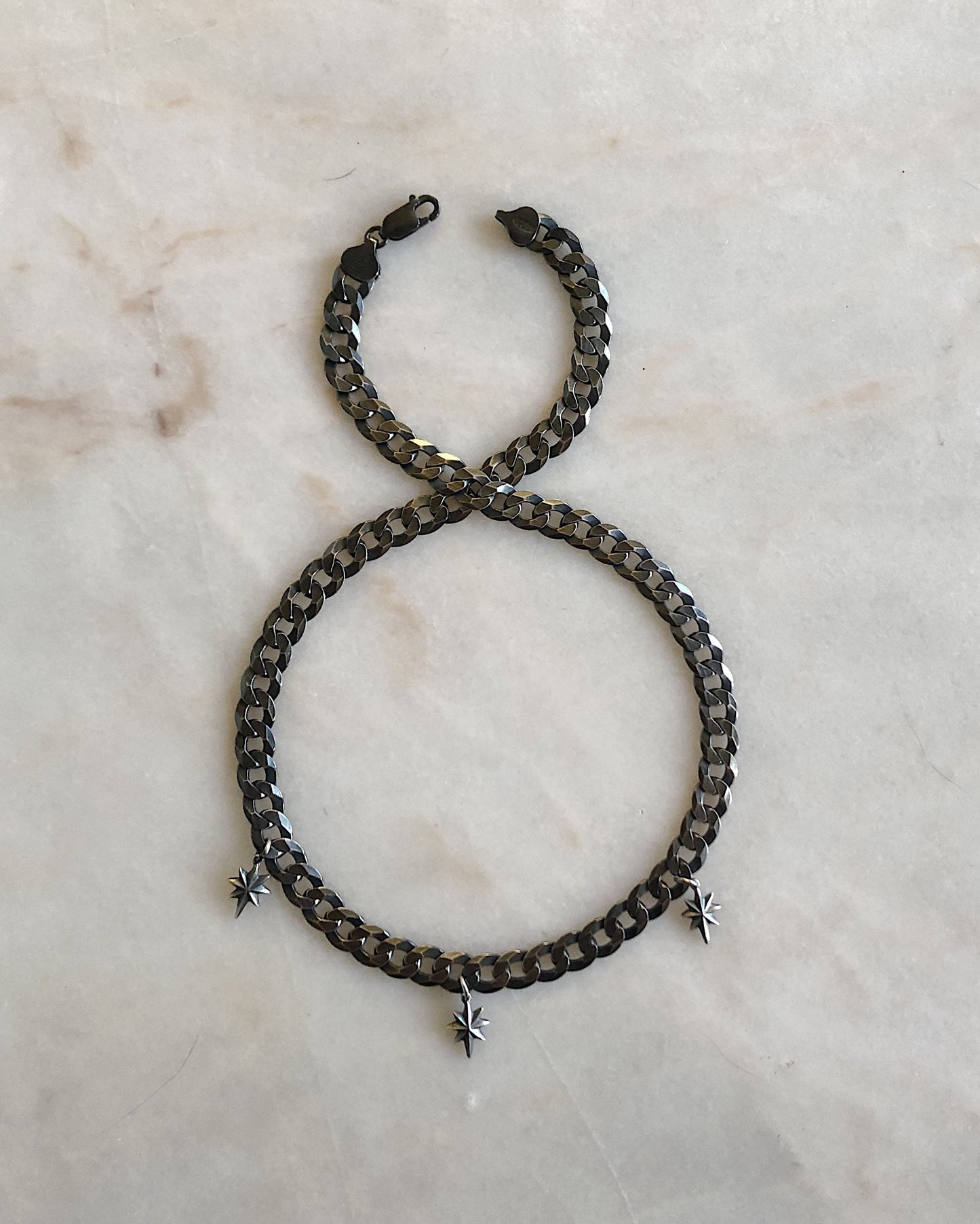 The Fallen Star // XL Curb Chain