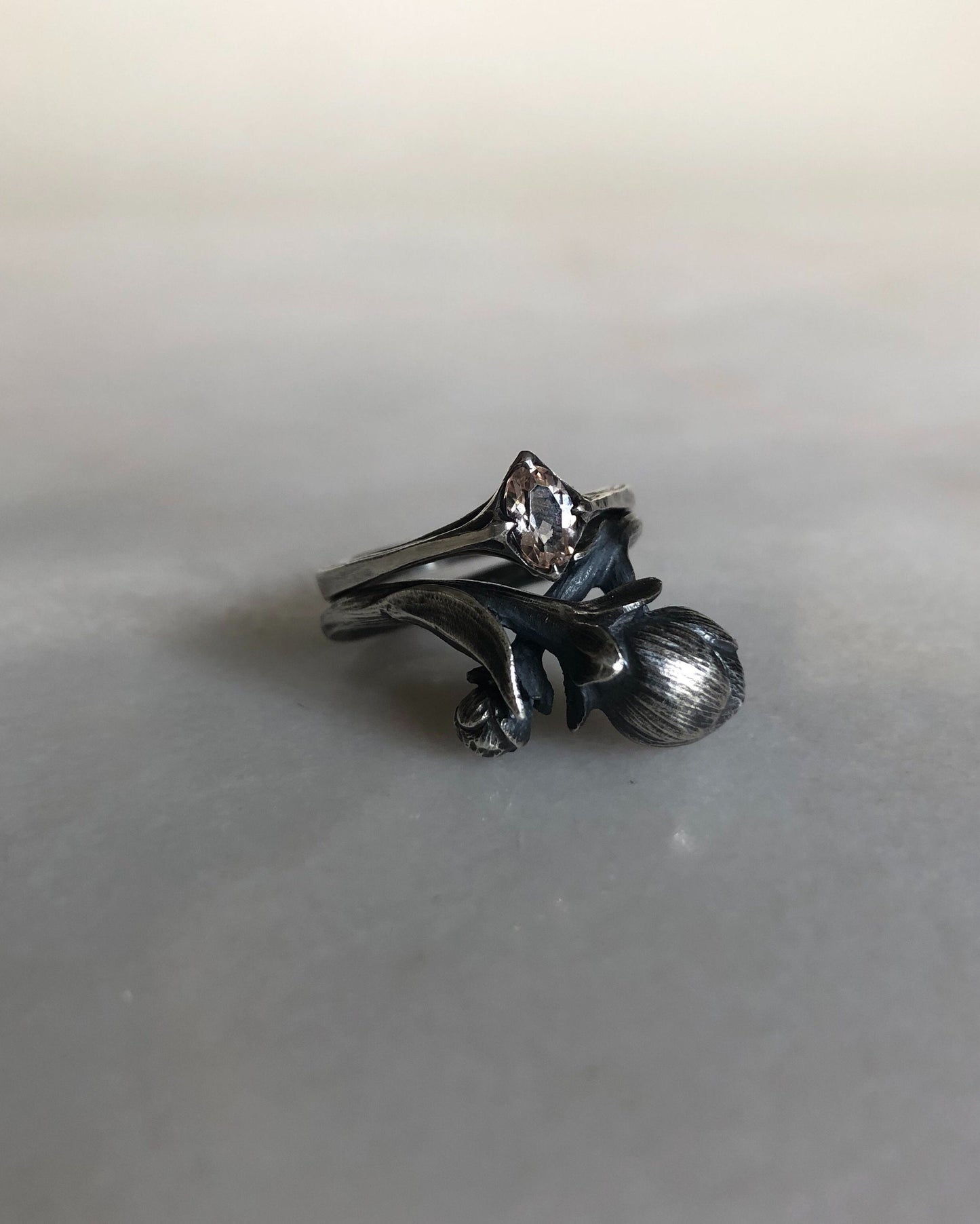 Of the Earth II // Peony Shadow Band // Ring