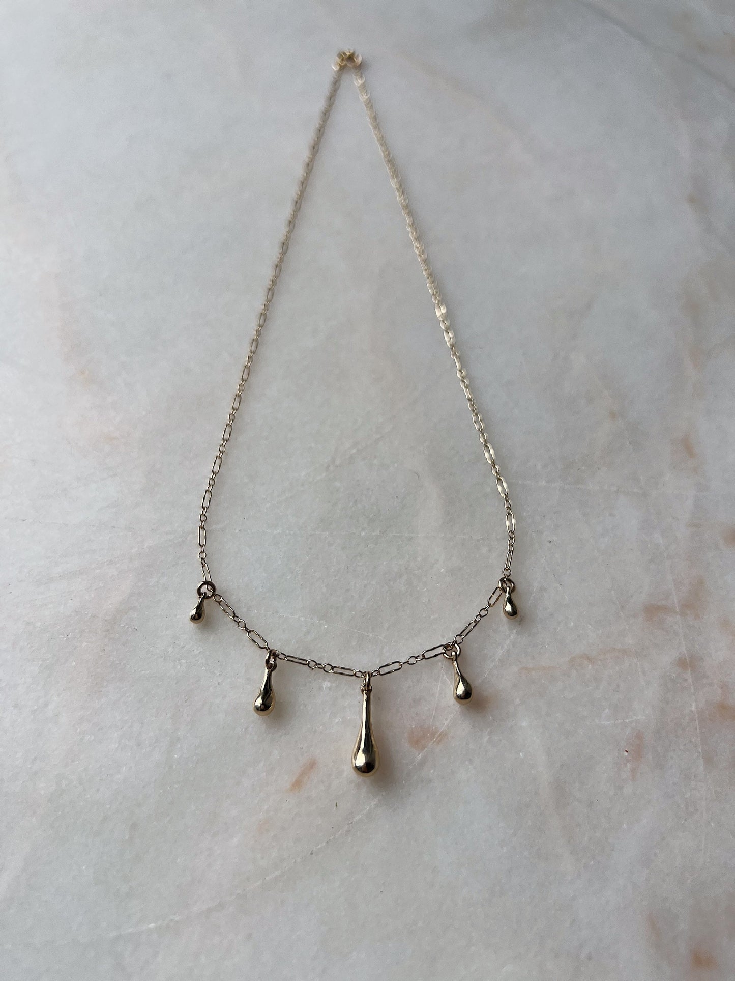 Storm III // 14k Gold // Necklace