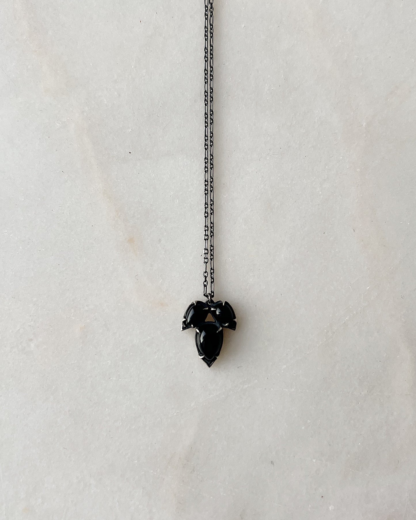 The Sharpest Thorn III // Fine Chain Gemstone Necklace (RTS)