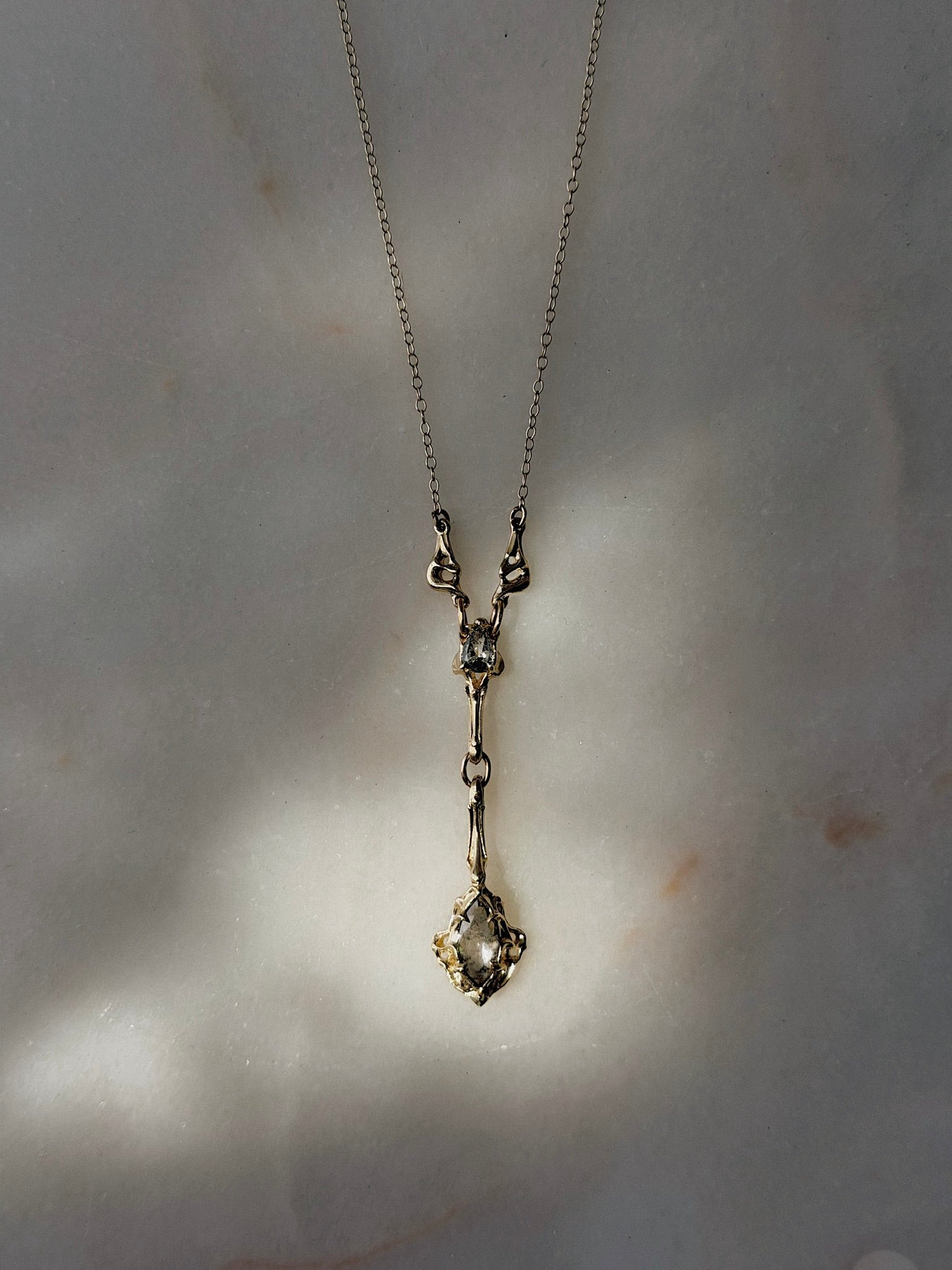 Fouet // Gold Necklace