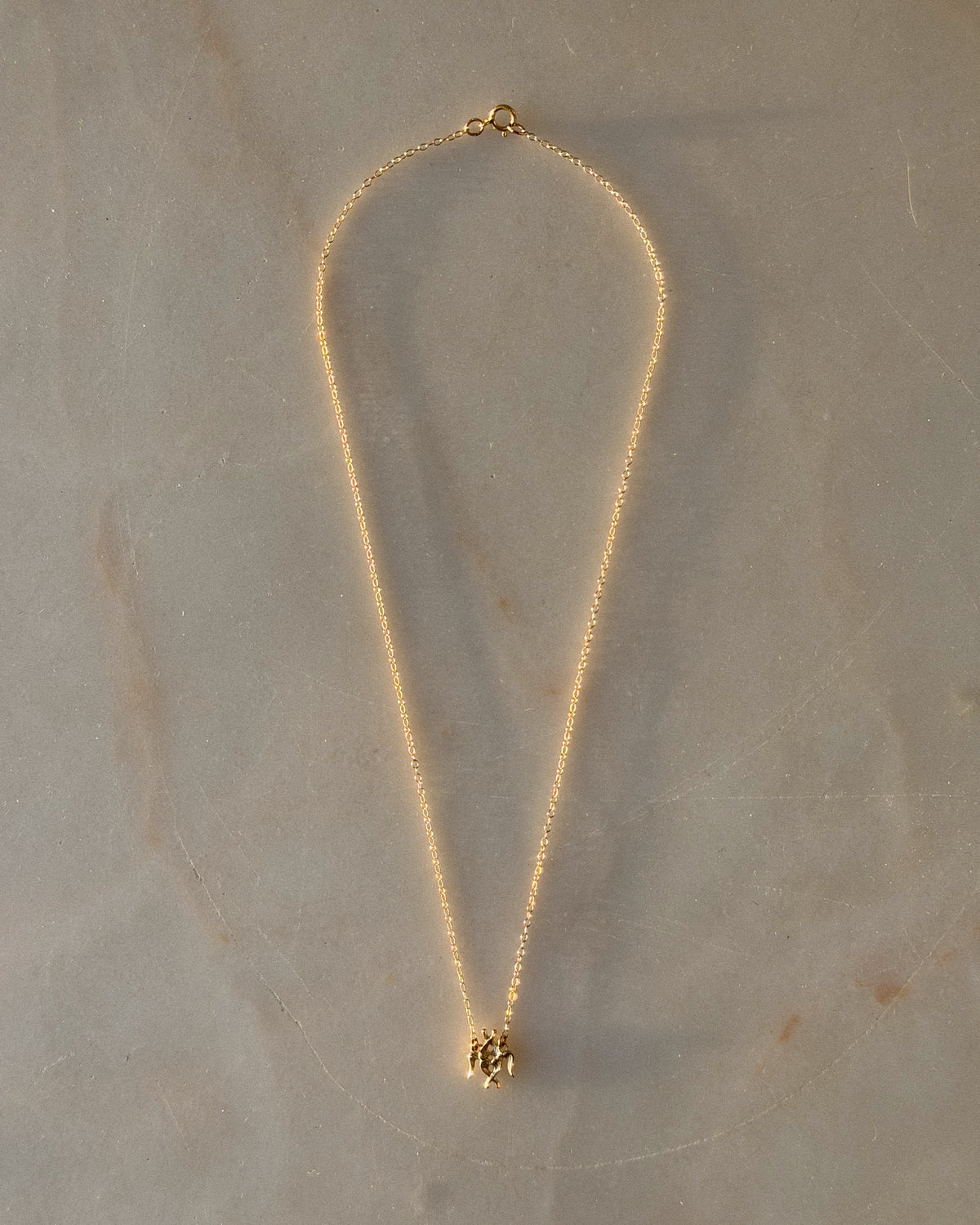 Baby Seraphim // Necklace // Gold