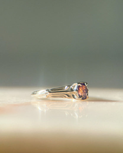 Pillars Pt II // 14k Gold + 0.75ct Sapphire // Ring