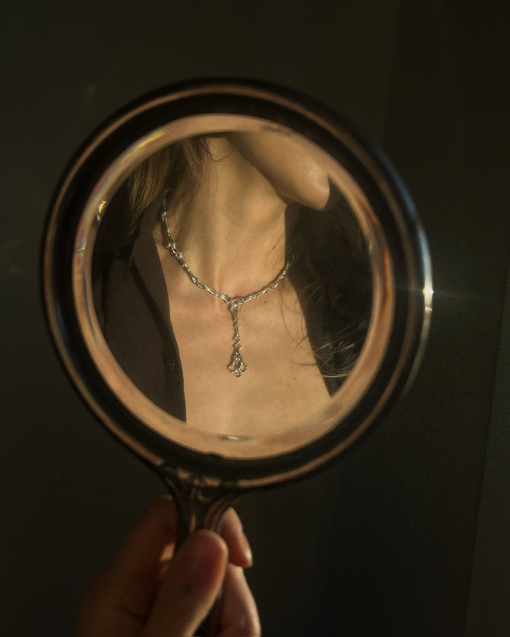 Pillars Of The Heart // Silver Necklace