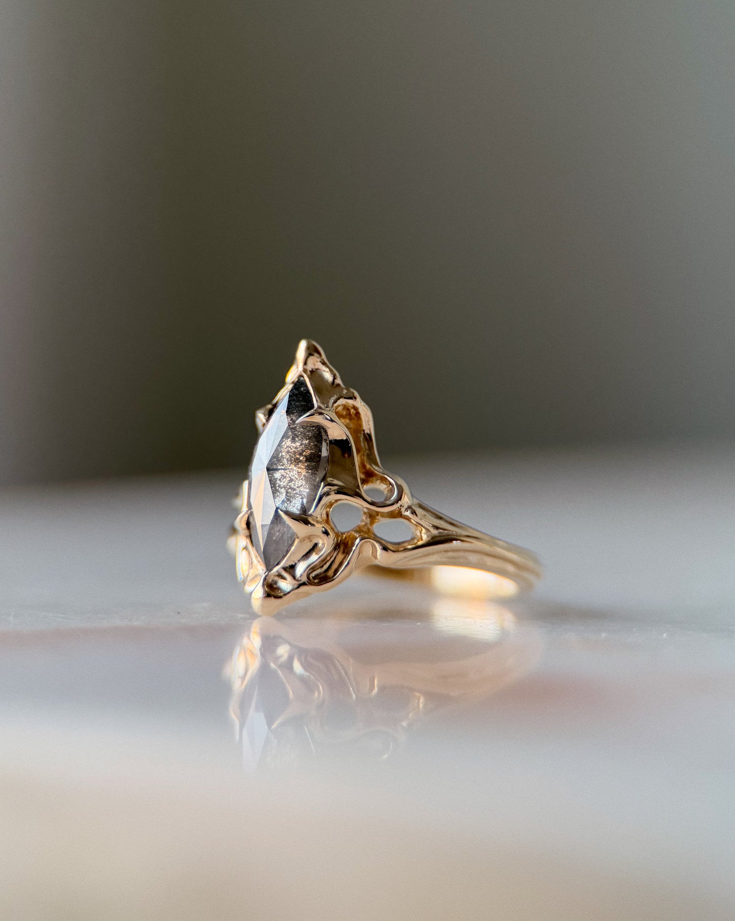 Fouet I // 14k Yellow Gold // Ring (RTS)