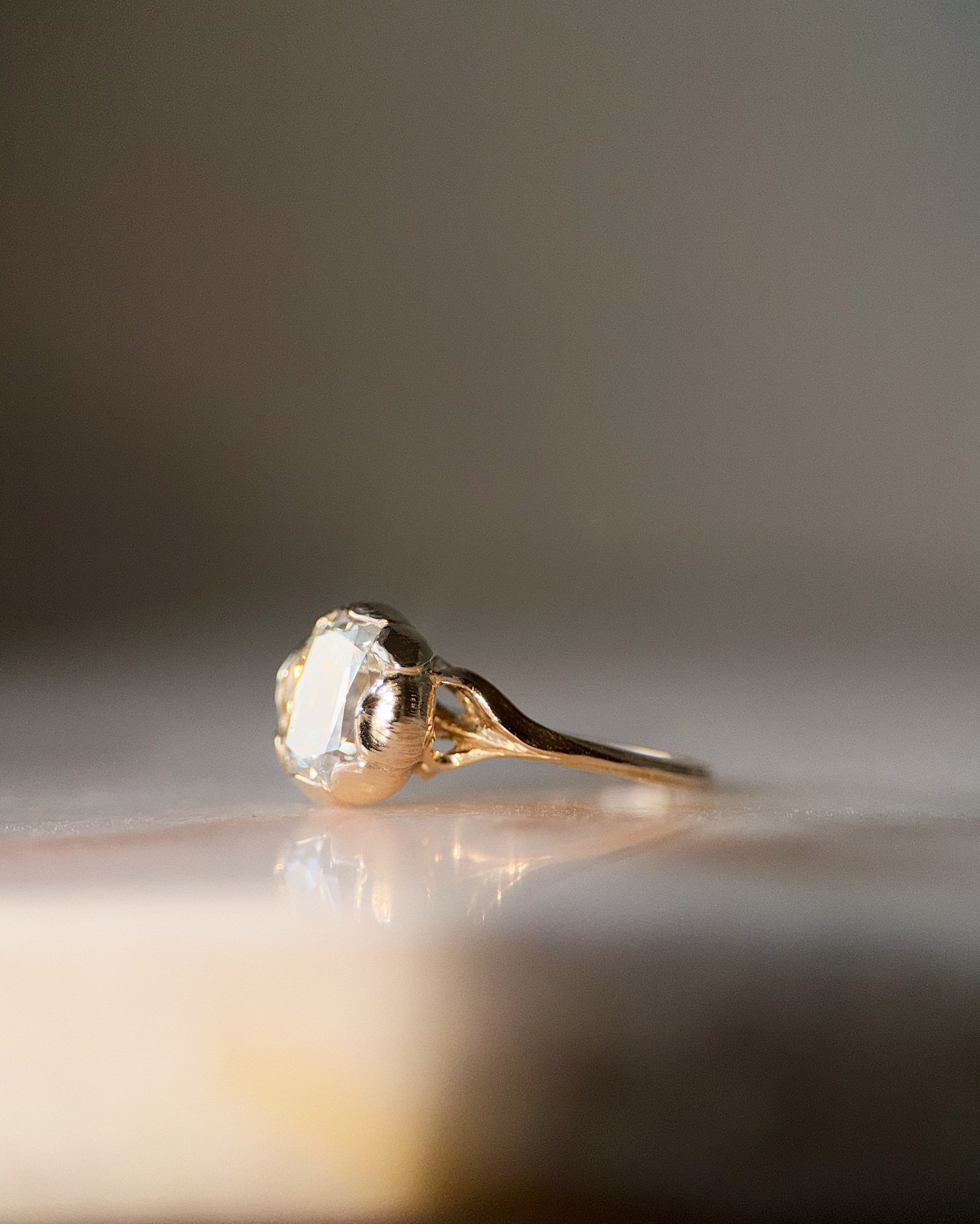 Natasha Pt II // 14ky Gold + 3.52 ct Diamond // 6.75