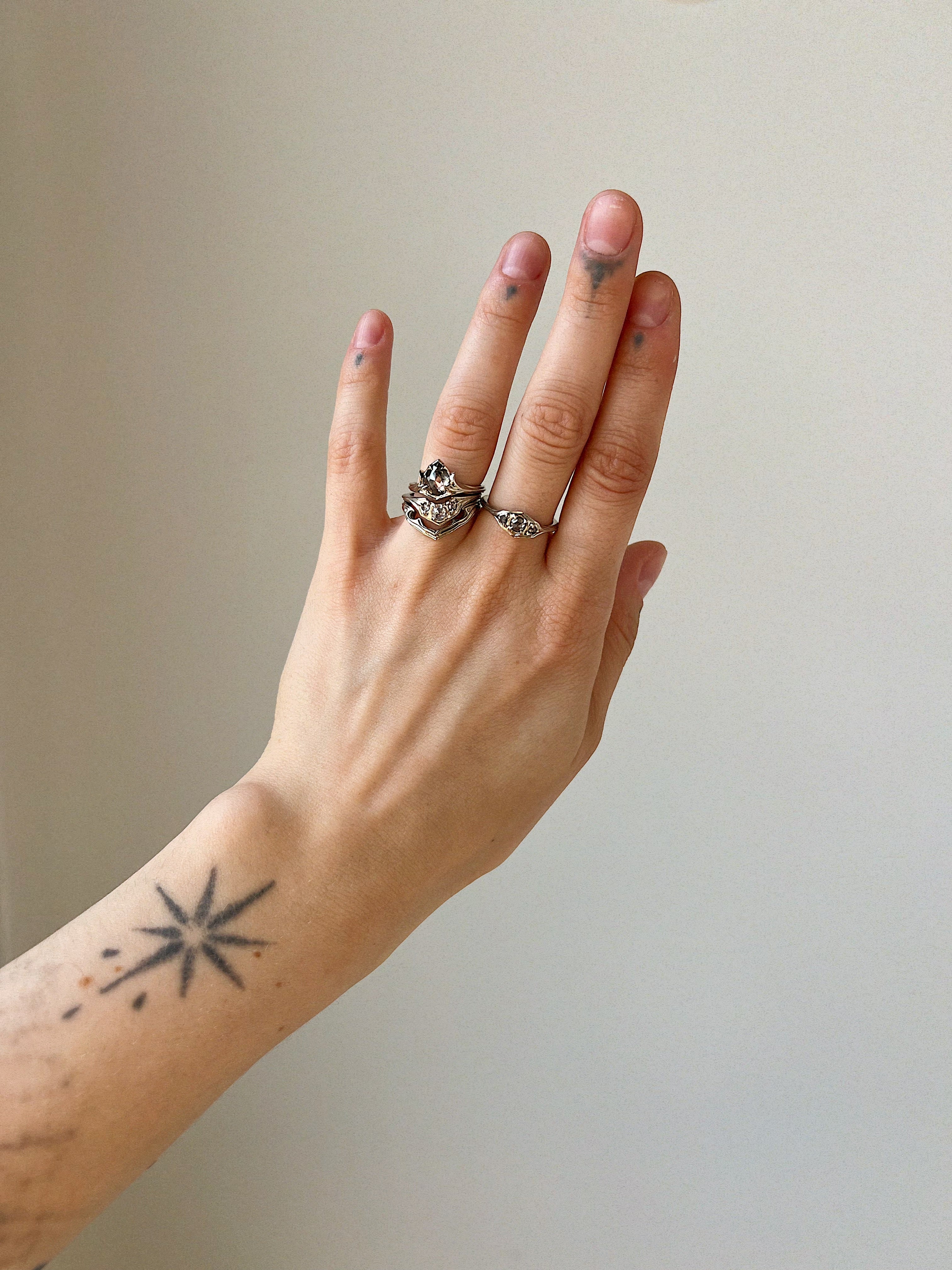The Graces II // Gold Nesting Ring