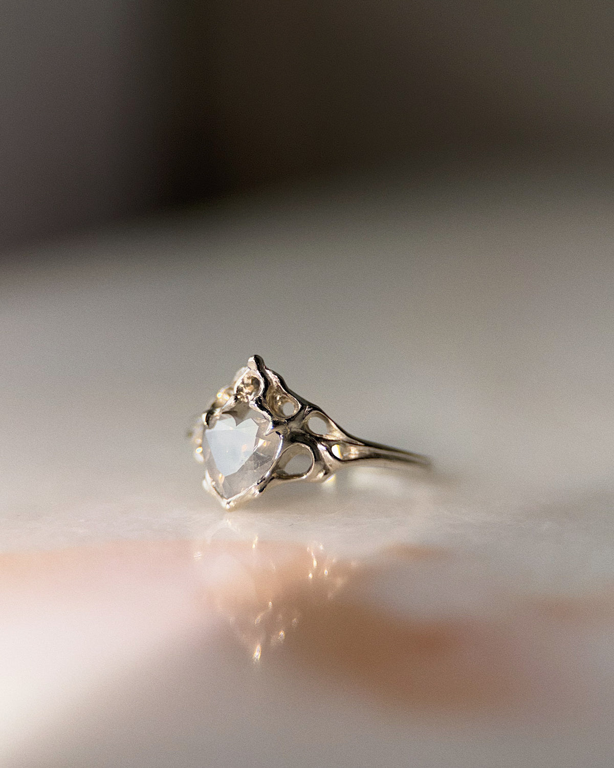 Sacred Heart // 14kw Gold + 0.79ct Diamond // 4.75