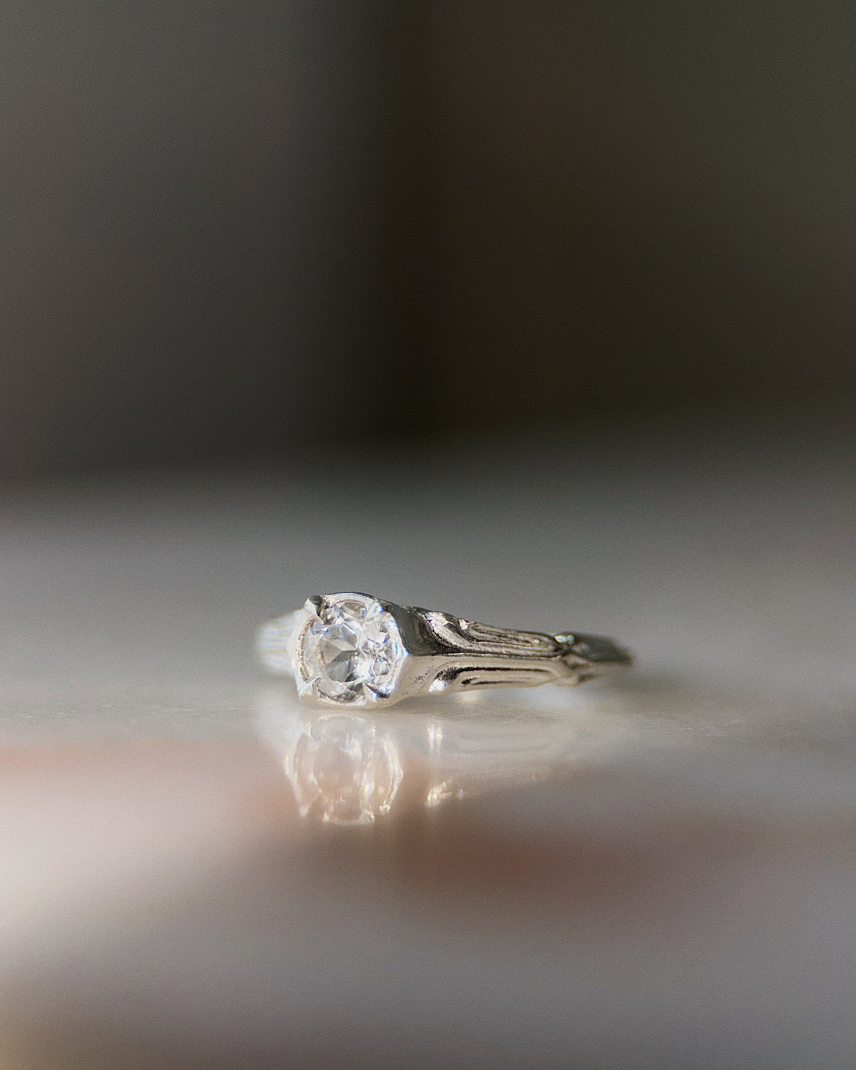 Pillars Pt II // 5mm White Topaz // 4.5