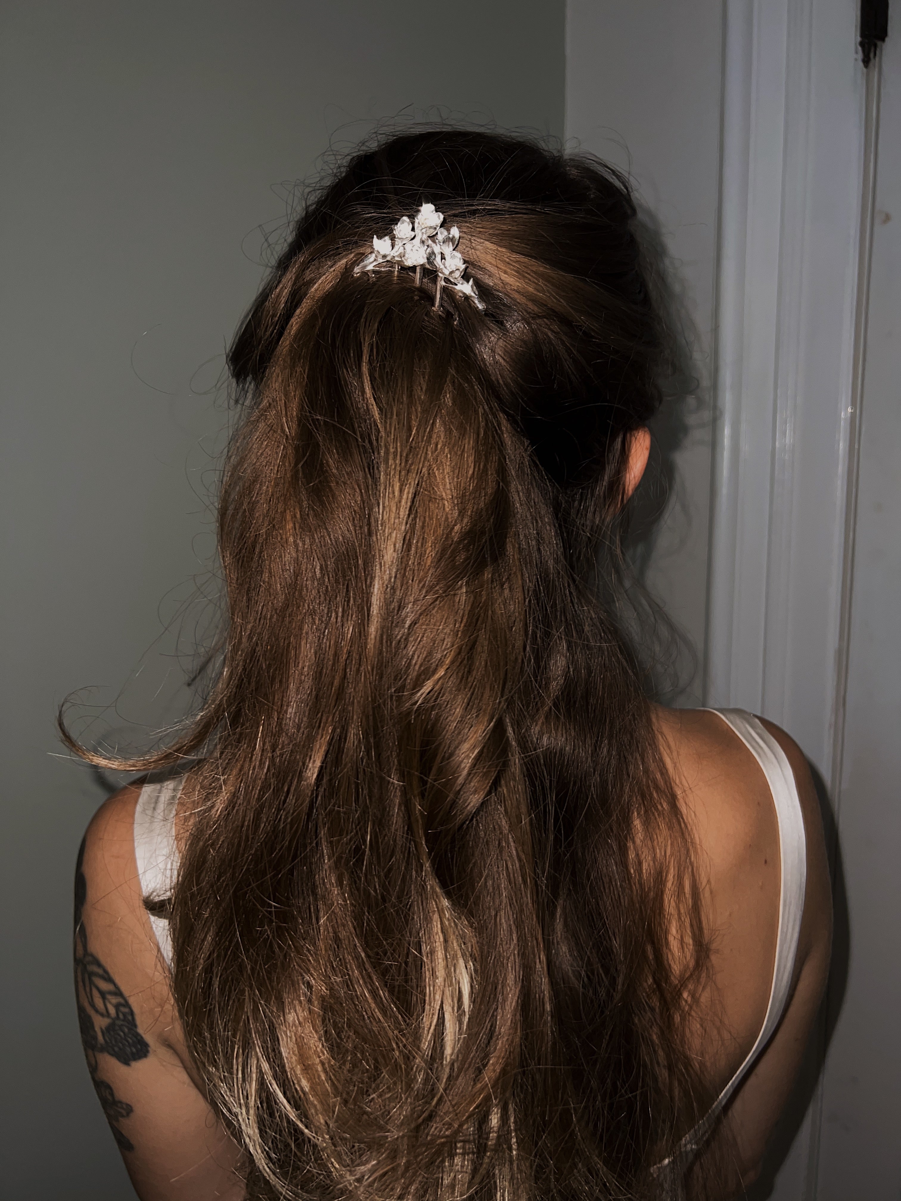 For Katie // Silver Comb