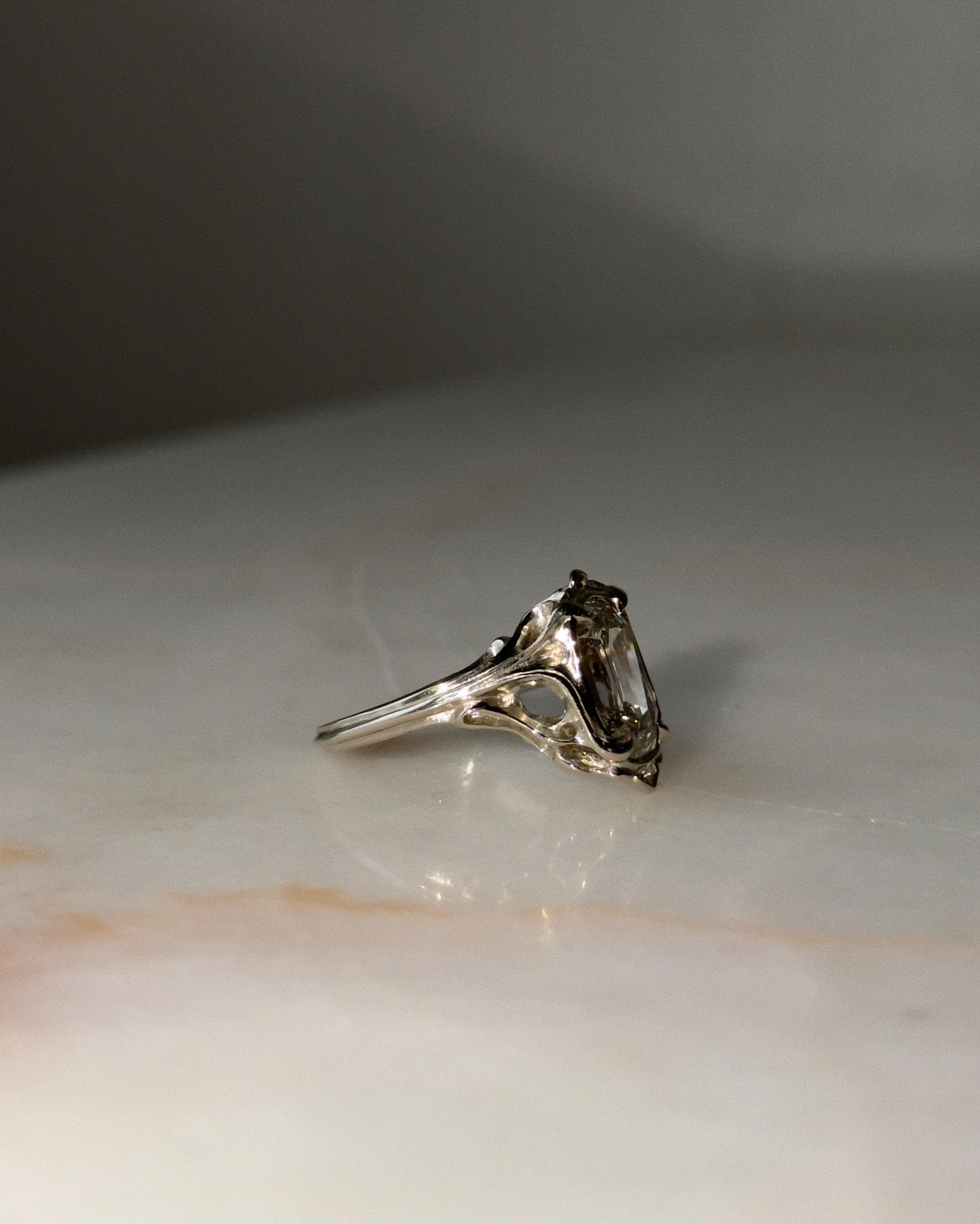 Coup De Fouet! // 14kw + 4.12ct Diamond