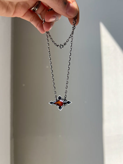 Bastion // Limited Hessonite Garnet // Necklace