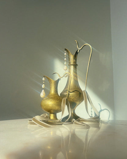 Empty Pitcher // Brass // House Ornament