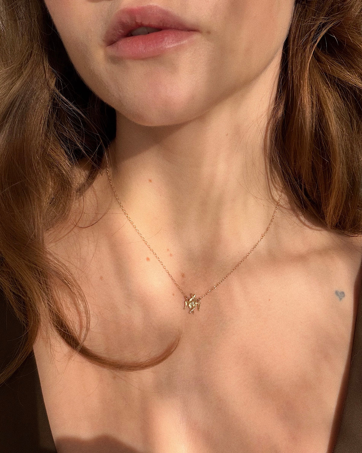 Baby Seraphim // Necklace // Gold