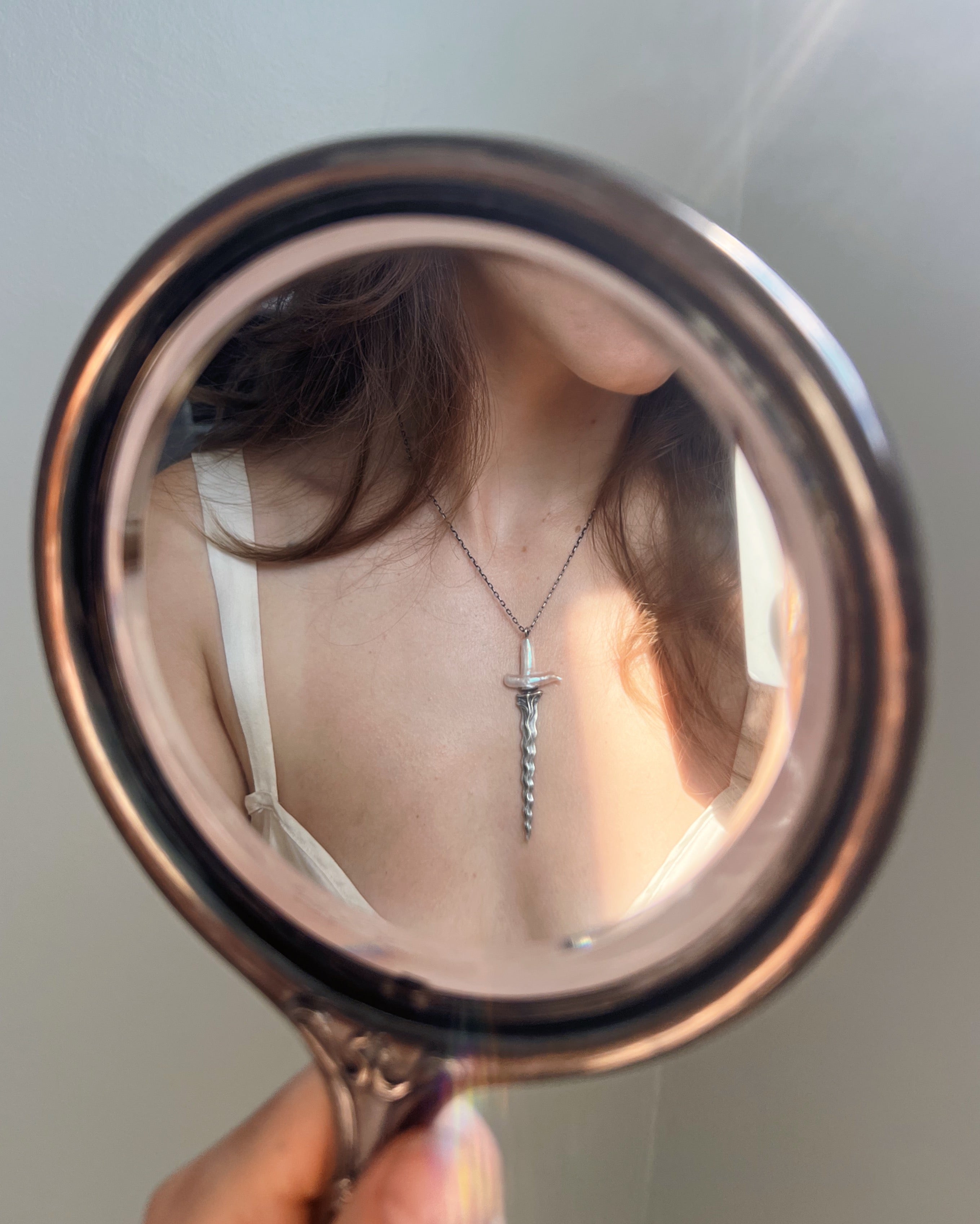 Ceremony II // Limited Edition Baroque Pearl Hilt Keris // Necklace