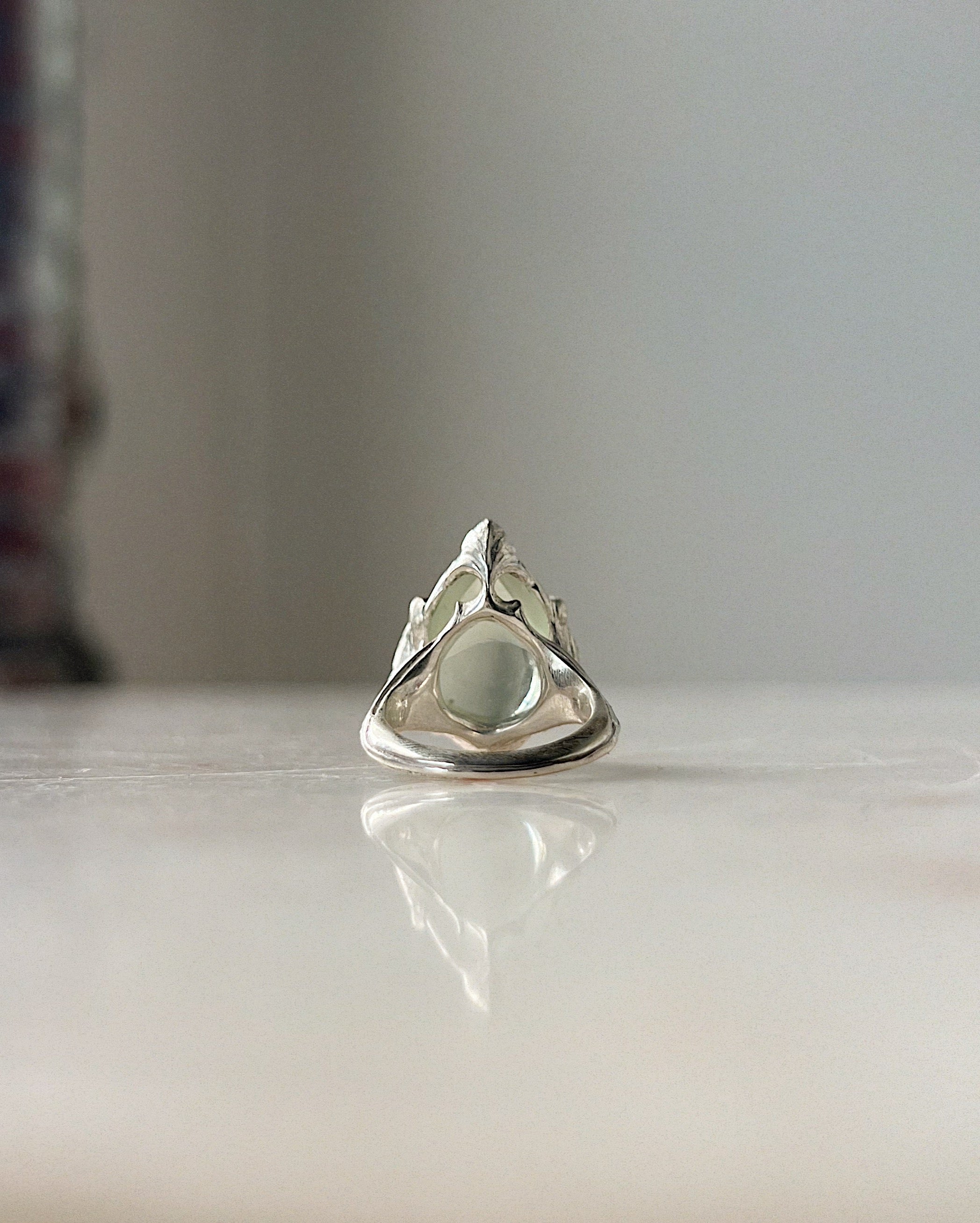 Dewdrop // Silver + Moonstone