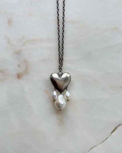 The Heart Overflows // Large Baroque Pearl // Necklace (RTS)