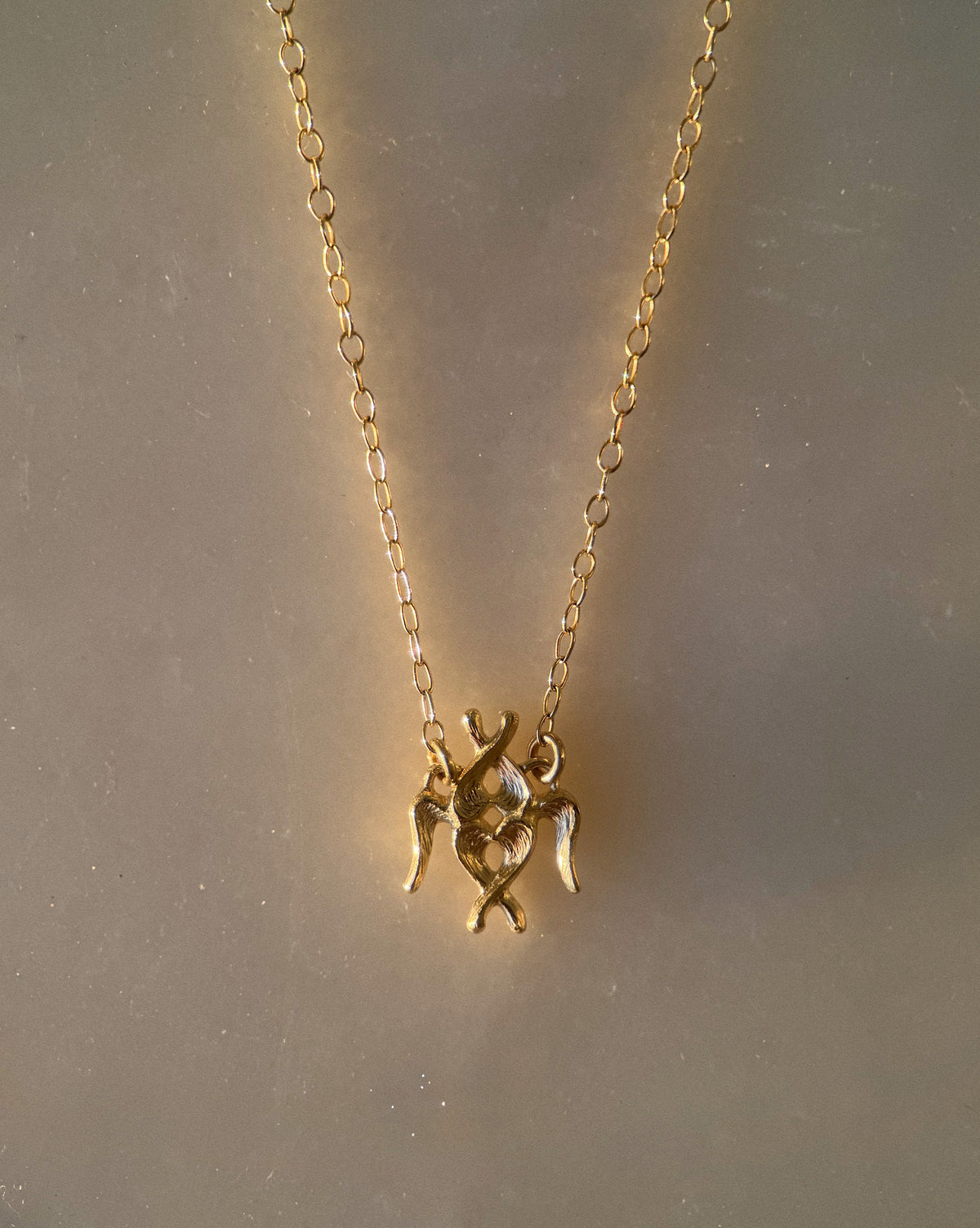 Baby Seraphim // Necklace // Gold