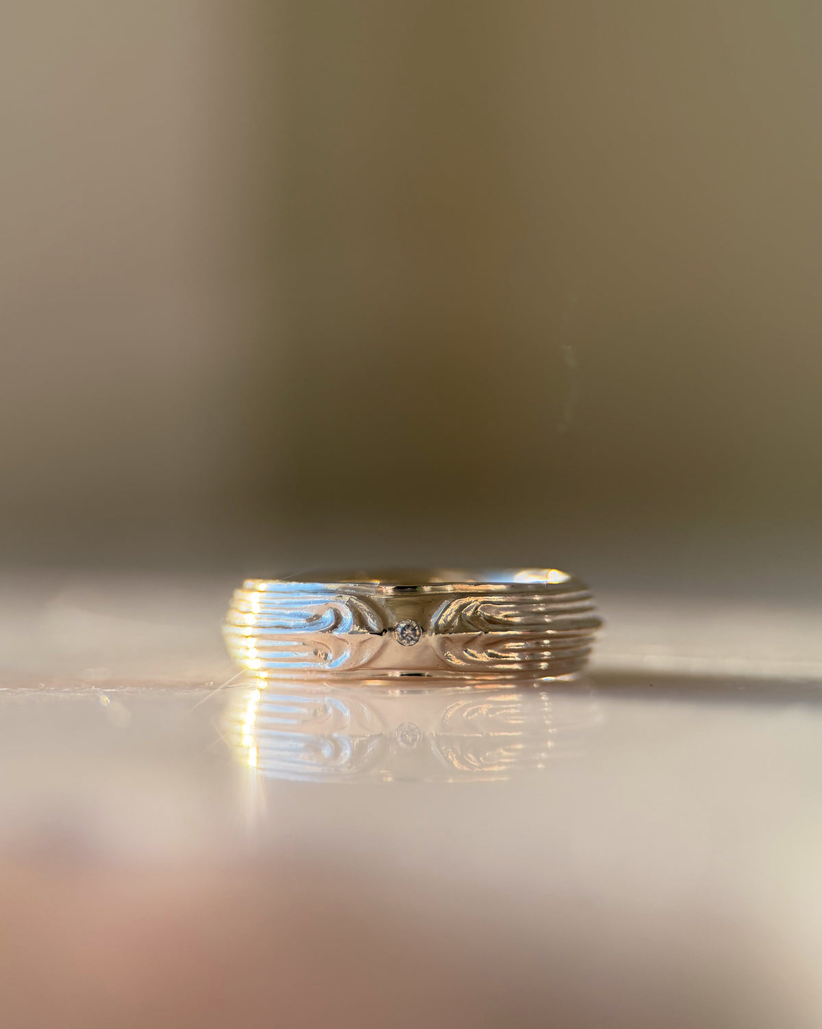 Pillars Band Pt II // 1.5mm // Gold