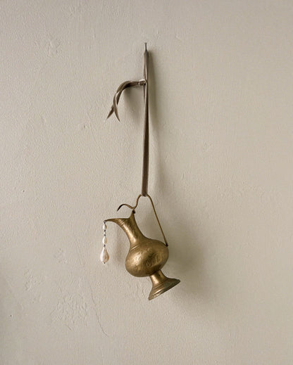 Empty Pitcher // Brass // House Ornament