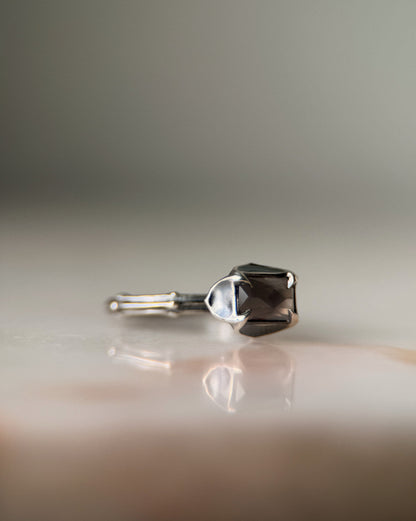 The Tower // Sterling Silver + 1.65ct Sapphire // Ring