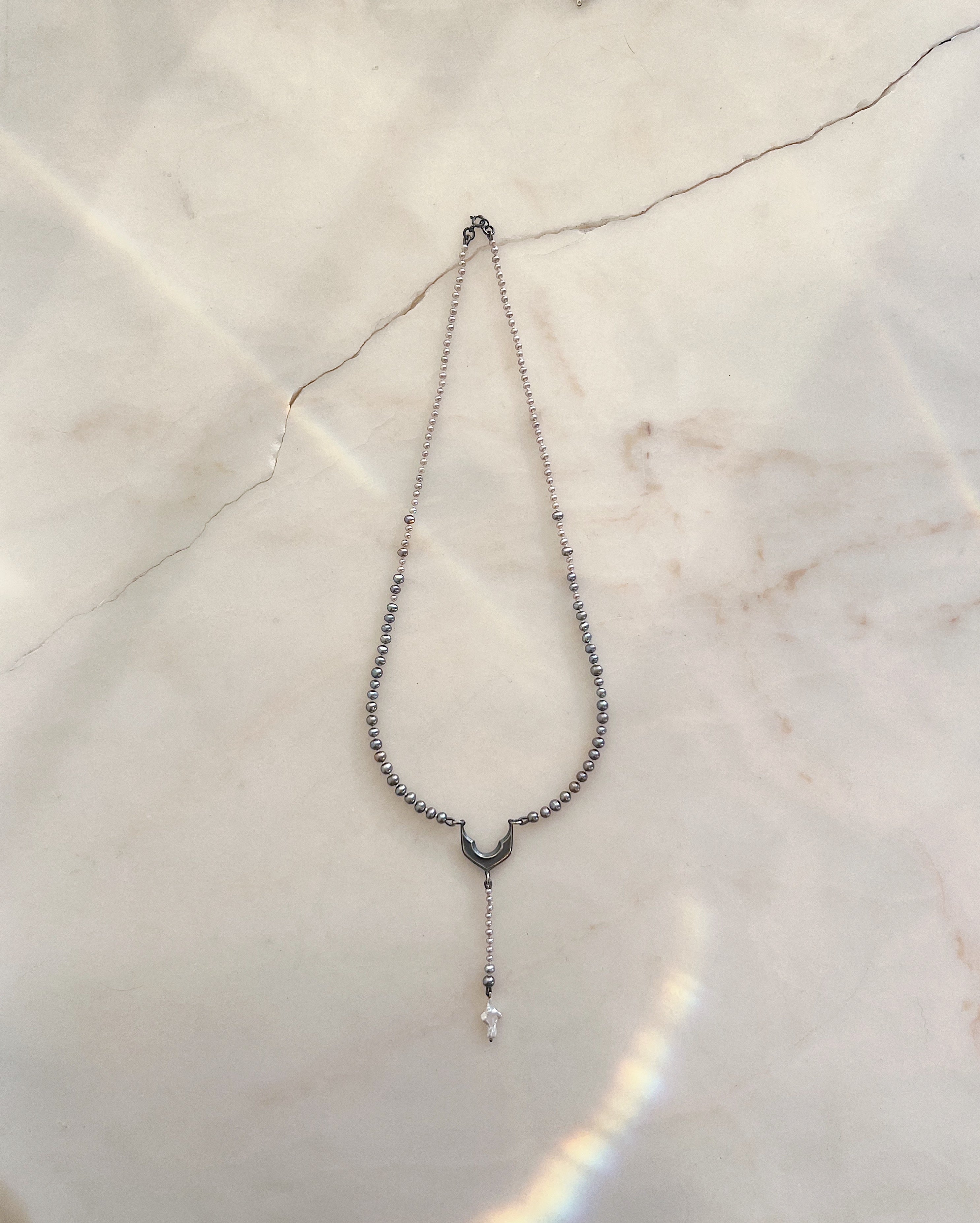 The Relic // Freshwater Pearl Necklace