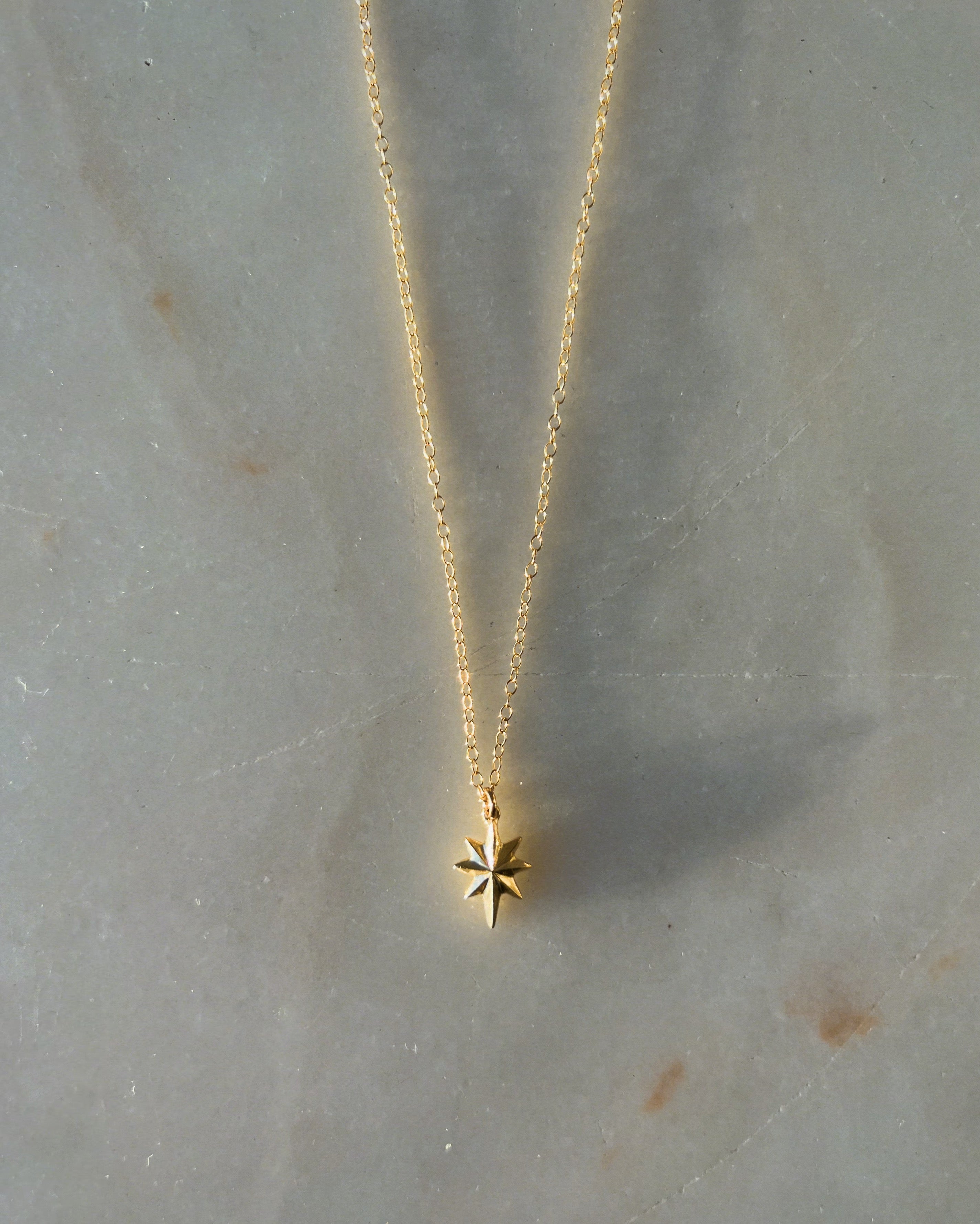 The Fallen Star // Gold // Necklace