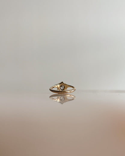 Eden II // 14k Yellow Gold + Diamond // Ring