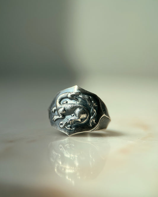 The Chambord Salamander // Signet Ring