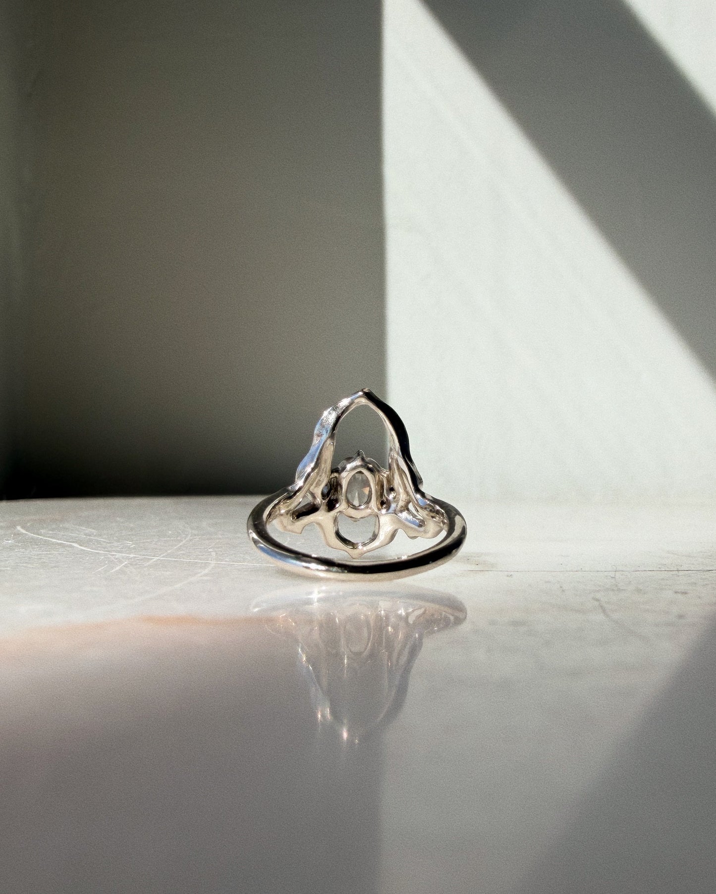 Scarab // One Of A Kind Ring // 14kw // 0.67ct Diamond