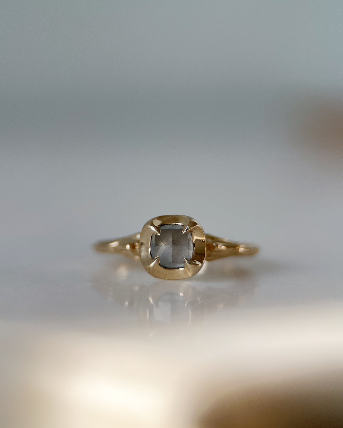 Still Life // One Of A Kind Ring // 14ky // 1.03ct Diamond
