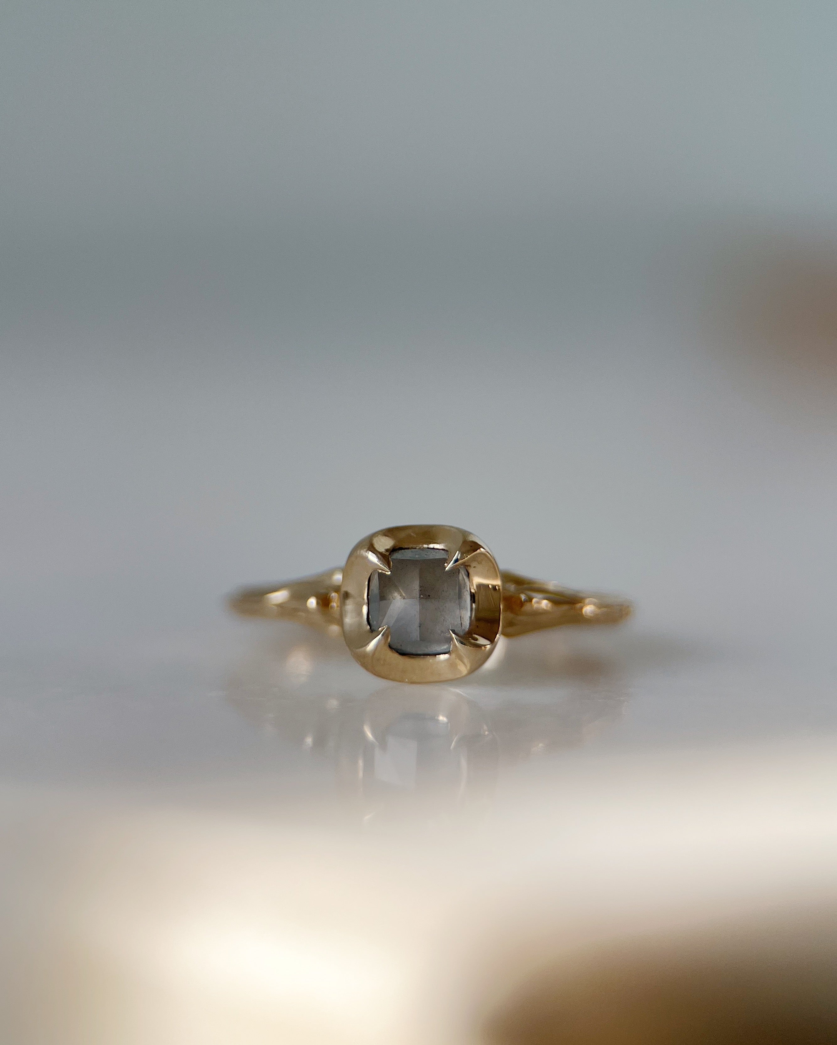 Still Life // 14ky + 1.03ct Diamond