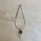 Divers II //  Fresh Water Baroque Pearl One Of A Kind // Necklace