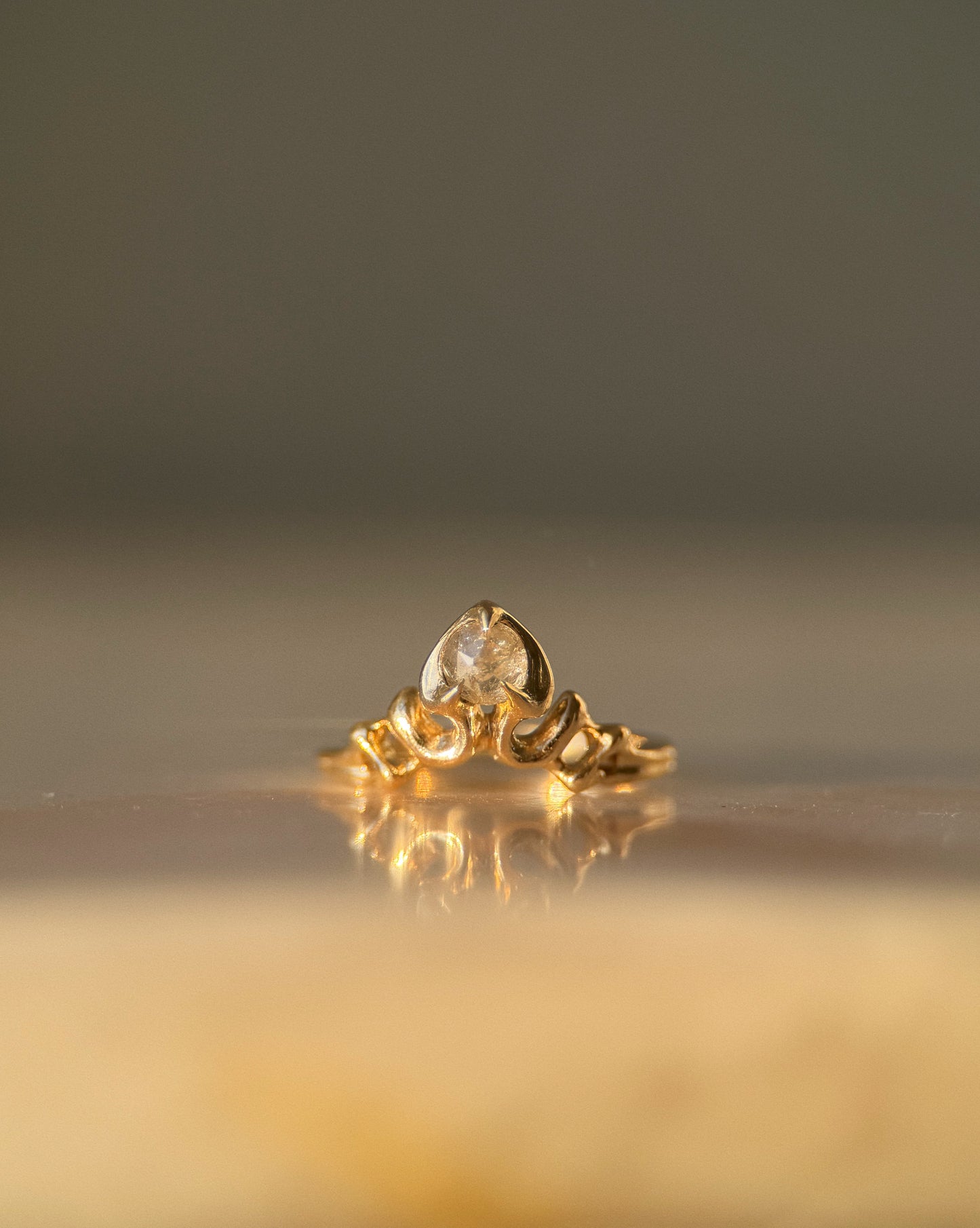Fouet II // 14ky Gold + Icy Diamond // 4.75