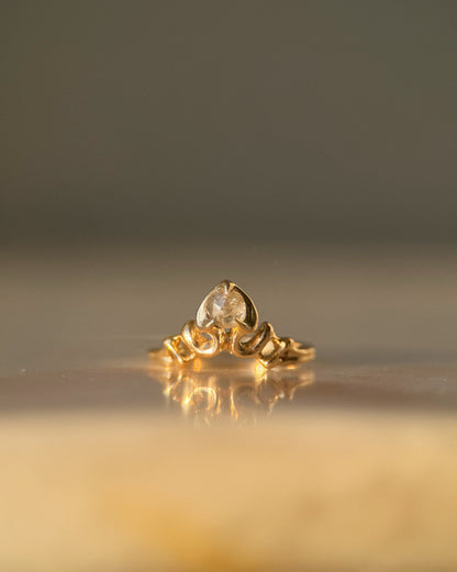 Fouet II // 14ky Gold + Icy Diamond // 4.75