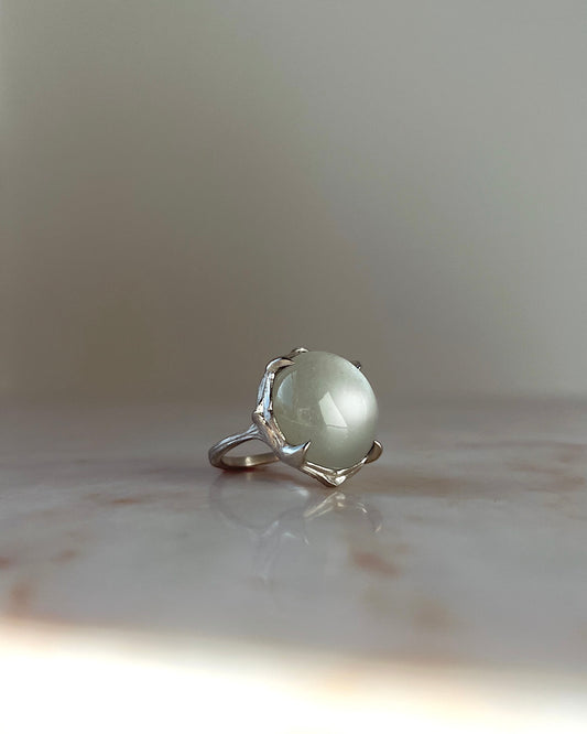 The Vault // White Moonstone // Ring